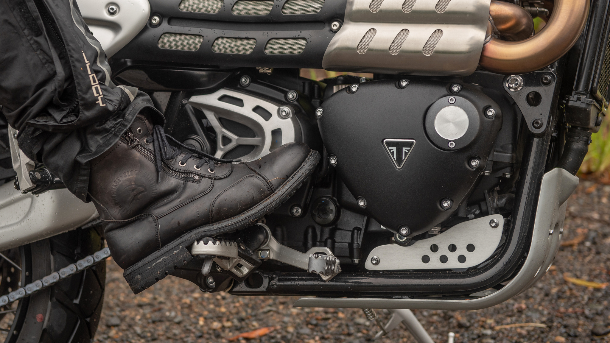 falco aviator motorcycle boots